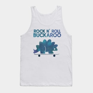 rock n roll buckaroo dinosaur Tank Top